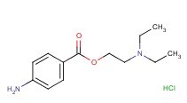 盐酸普鲁卡因分子式结构图