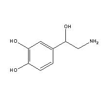 去甲肾上腺素分子式结构图