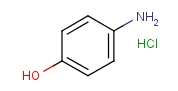 对氨基苯酚,盐酸盐分子式结构图