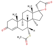 螺内酯分子式结构图