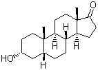 3a-羟基-5b-雄甾烷-17-酮分子式结构图