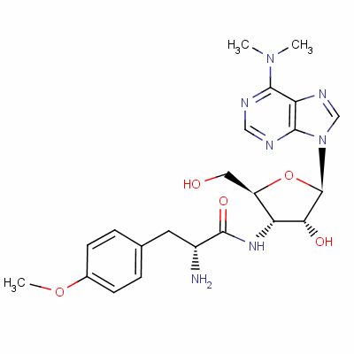 嘌呤霉素分子式结构图