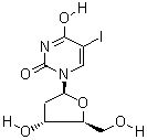 碘苷分子式结构图