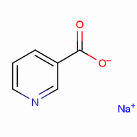 烟酸钠分子式结构图