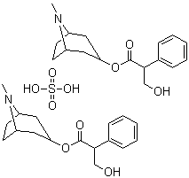 硫酸阿托品分子式结构图