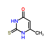 甲基硫脲嘧啶分子式结构图