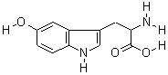 DL-5-羟基色氨酸分子式结构图