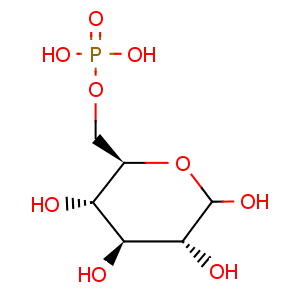 D-葡萄糖-6-磷酸分子式结构图