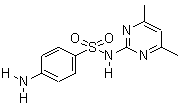 磺胺二甲嘧啶分子式结构图