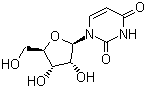 尿苷分子式结构图