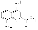 4,8-二羟基喹啉-2-甲酸分子式结构图