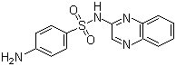 磺胺喹噁啉分子式结构图