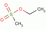 甲磺酸乙酯分子式结构图