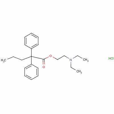 盐酸丙基解痉素分子式结构图