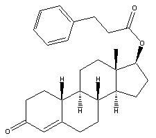 苯丙酸诺龙分子式结构图