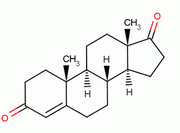 4-雄烯二酮分子式结构图