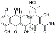 盐酸去甲金霉素分子式结构图