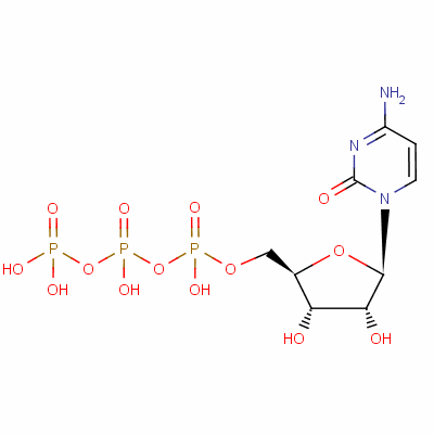 胞苷-5'-三磷酸分子式结构图