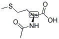 N-乙酰基-L-蛋氨酸分子式结构图