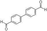 4,4'-联苯二甲醛分子式结构图