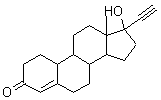 炔诺酮分子式结构图