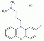 盐酸氯丙嗪分子式结构图