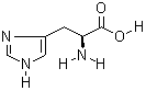 L-组氨酸分子式结构图