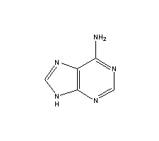 维生素B4分子式结构图