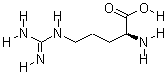 L-精氨酸分子式结构图