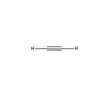 乙炔分子式结构图