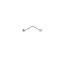 氯溴甲烷分子式结构图