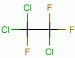 氟利昂-113分子式结构图