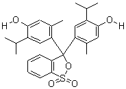 麝香草酚蓝分子式结构图