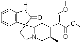 钩藤碱分子式结构图