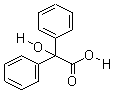 二苯基羟基乙酸分子式结构图