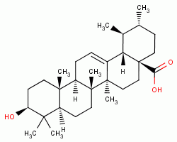 熊果酸分子式结构图