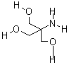 2-氨基-2-羟甲基-1,3-丙二醇分子式结构图