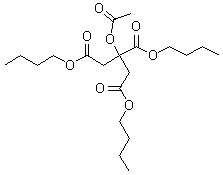 乙酰柠檬酸三丁酯分子式结构图