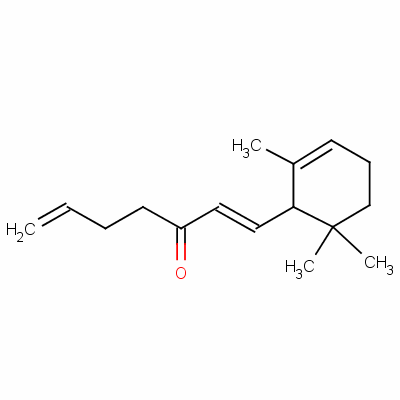 烯丙基紫罗酮分子式结构图