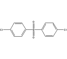 4,4'-二氯二苯砜分子式结构图