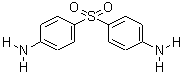 4,4'-二氨基苯砜分子式结构图