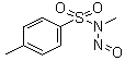 N-甲基-N-亚硝基对甲苯磺酰胺分子式结构图