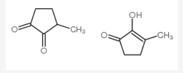 3-甲基-1,2-环戊二酮分子式结构图