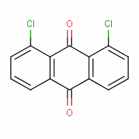 1,8-二氯蒽醌分子式结构图