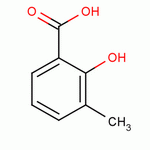 邻甲基水杨酸分子式结构图