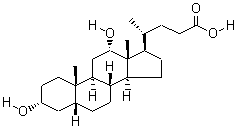 去氧胆酸分子式结构图