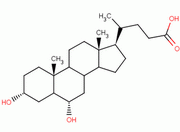 猪去氧胆酸分子式结构图