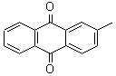 2-甲基蒽醌分子式结构图