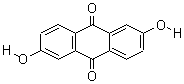 2,6-二羟基蒽醌分子式结构图