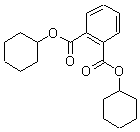 邻苯二甲酸二环己酯分子式结构图